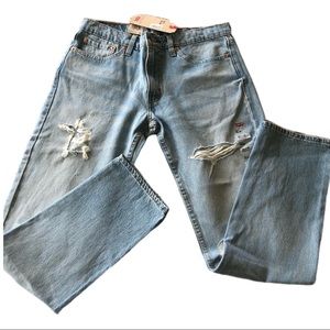 Levi Men’s 511 Slim Jeans Distressed 32 x 32 NWT